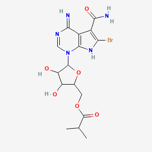 molecular formula C16H20BrN5O6 B612069 Ibulocydine CAS No. 1314096-68-8