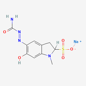 molecular formula C31H30O8 B612076 卡巴克罗姆钠磺酸盐 CAS No. 51460-26-5