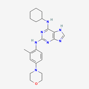 molecular formula C22H29N7O B612084 MPI-0479605 