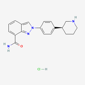 molecular formula C19H21ClN4O B612085 Niraparib hydrochloride CAS No. 1038915-64-8