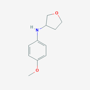 N-(4-Methoxyphenyl)tetrahydrofuran-3-amine