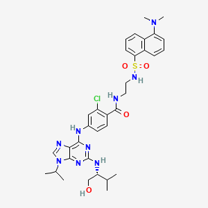 molecular formula C34H42ClN9O4S B612107 vmy-1-103 