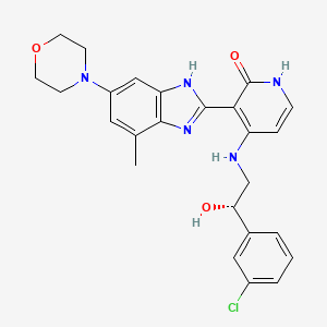 molecular formula C25H26ClN5O3 B612114 BMS-536924 CAS No. 468740-43-4