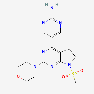molecular formula C15H19N7O3S B612118 Izorlisib CAS No. 1007207-67-1