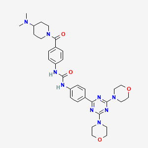 molecular formula C32H41N9O4 B612122 Gedatolisib CAS No. 1197160-78-3