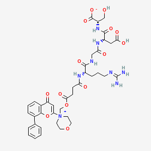 molecular formula C39H48N8O14 B612133 SF1126 CAS No. 936487-67-1