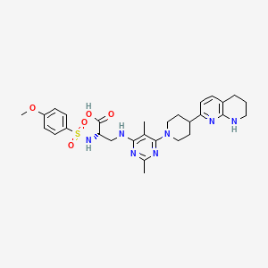 molecular formula C29H37N7O5S B612138 GLPG0187 CAS No. 1320346-97-1