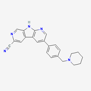 molecular formula C23H21N5 B612158 GNE-900 