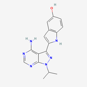 molecular formula C16H16N6O B612163 Torkinib CAS No. 1092351-67-1