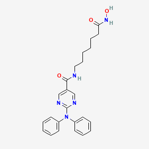 molecular formula C24H27N5O3 B612168 Ricolinostat CAS No. 1316214-52-4