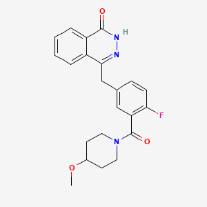 molecular formula C22H22FN3O3 B612173 AZD-2461 CAS No. 1174043-16-3