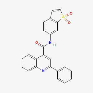 molecular formula C24H16N2O3S B612188 HJC0123 
