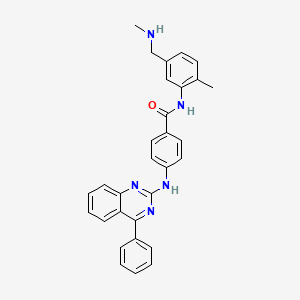 molecular formula C30H27N5O B612203 BMS-833923 CAS No. 1059734-66-5