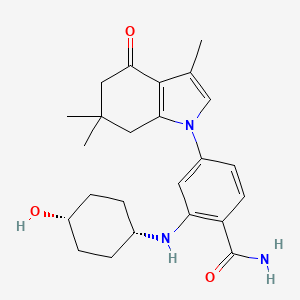 molecular formula C24H31N3O3 B612211 SNX-7081 CAS No. 908111-22-8