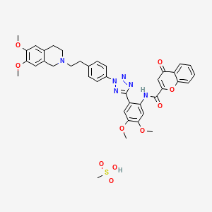 molecular formula C39H40N6O10S B612220 Encequidar mesylate CAS No. 849675-87-2