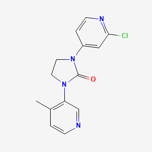 molecular formula C14H13ClN4O B612233 Cfg-920 CAS No. 1260006-20-9