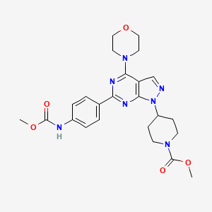 molecular formula C24H29N7O5 B612256 Wye-354 CAS No. 1062169-56-5