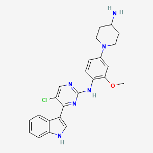 molecular formula C24H25ClN6O B612278 AZD-3463 CAS No. 1356962-20-3