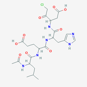 molecular formula C₂₄H₃₅ClN₆O₉ B612331 Caspase-9 Inhibitor III(Ac-LEHD-CMK) CAS No. 403848-57-7
