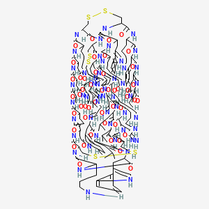 molecular formula C176H269N51O48S6 B612382 Phrixotoxin 3 CAS No. 880886-00-0