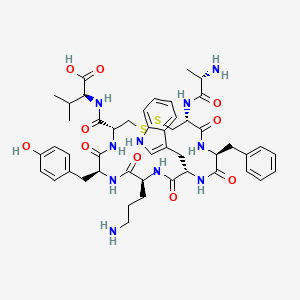 molecular formula C48H62N10O10S2 B612400 [Orn5]-URP TFA CAS No. 782485-03-4