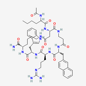 molecular formula C51H69N13O9 B612409 PG106 