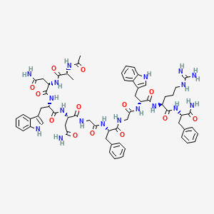 molecular formula C63H78N18O13 B612425 Kisspeptin 234 