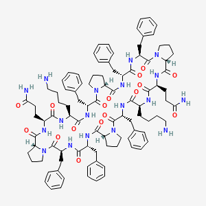 molecular formula C96H122N18O16 B612432 187-1, N-WASP inhibitor 