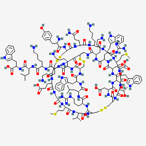 molecular formula C168H250N46O41S8 B612438 ProTx II 
