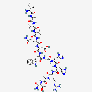 molecular formula C66H101N23O17 B612451 Compstatin control peptide 
