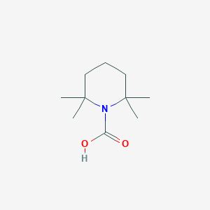 molecular formula C10H19NO2 B061250 2,2,6,6-Tetramethylpiperidine-1-carboxylic acid CAS No. 181017-79-8