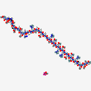 molecular formula C₂₀₆H₃₃₈N₆₂O₆₄ B612502 Urocortin (rat) CAS No. 171543-83-2