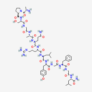 molecular formula C61H94N18O16 B612507 Allatostatin 1 CAS No. 123209-95-0