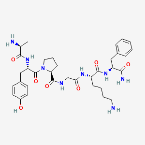 molecular formula C34H48N8O7 B612566 PAR-4 Agonist Peptide, amide 