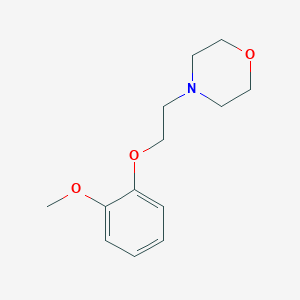 4-[2-(2-Methoxyphenoxy)ethyl]morpholine