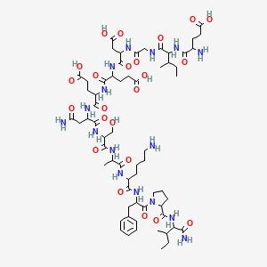 molecular formula C63H98N16O23 B612597 Neuropeptide EI rat 