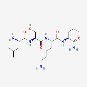 molecular formula C21H42N6O5 B612620 LSKL, Inhibitor of Thrombospondin (TSP-1) CAS No. 283609-79-0