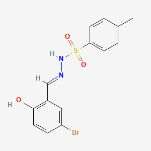 molecular formula C14H13BrN2O3S B6126247 dCeMM1 CAS No. 118719-16-7