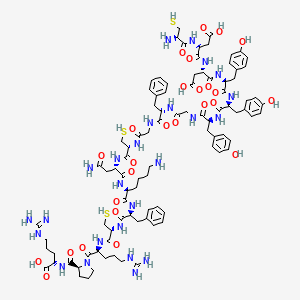 molecular formula C₉₃H₁₂₇N₂₅O₂₆S₃ B612627 Jagged-1 (188-204) CAS No. 219127-21-6