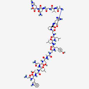 molecular formula C89H130N26O25 B612676 Galanin (1-19) (human) 