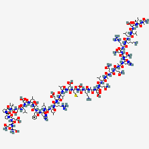 molecular formula C₂₀₆H₃₄₀N₆₀O₆₃S B612697 Corticotropin Releasing Factor bovine CAS No. 92307-52-3