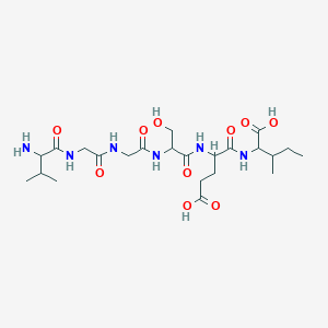 molecular formula C23H40N6O10 B612698 C-Reactive Protein (CRP) (77-82) 
