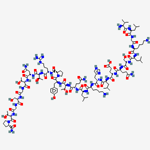 molecular formula C₁₁₉H₁₉₈N₃₆O₃₇ B612723 Calcitonin (8-32), salmon CAS No. 155069-90-2