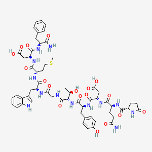 molecular formula C₅₈H₇₃N₁₃O₁₈S B612724 Caerulein (desulfated) CAS No. 20994-83-6