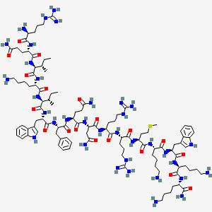 molecular formula C₁₀₄H₁₆₈N₃₄O₂₀S B612743 Antennapedia Peptide CAS No. 188842-14-0