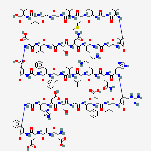 molecular formula C₁₉₀H₂₉₁N₅₁O₅₇S B612750 Amyloid beta-peptide (1-40) rat CAS No. 144409-98-3