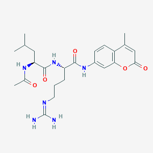molecular formula C24H34N6O5 B612774 Ac-Leu-Arg-AMC CAS No. 929621-79-4