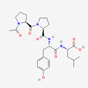 molecular formula C27H38N4O7 B612813 Acetyltetrapeptide 11 CAS No. 928006-88-6