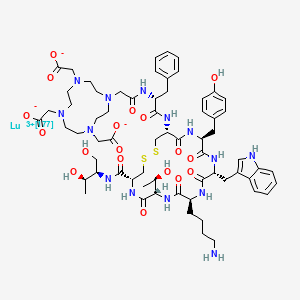 B612816 Edotreotide lutetium Lu-177 CAS No. 321835-55-6