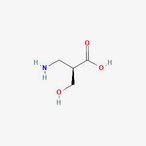 molecular formula C4H9NO3 B612837 (R)-3-Amino-2-(hydroxymethyl)propanoic acid CAS No. 1217700-75-8